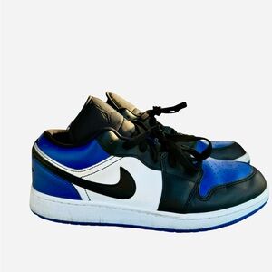 Nike Air Jordan 1 Low GS 'Royal Toe' CQ9486-400 Sport Royal/White/Black